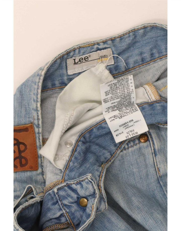 Lee Mens Avalon Straight Jeans W33 L33 Plavi pamuk