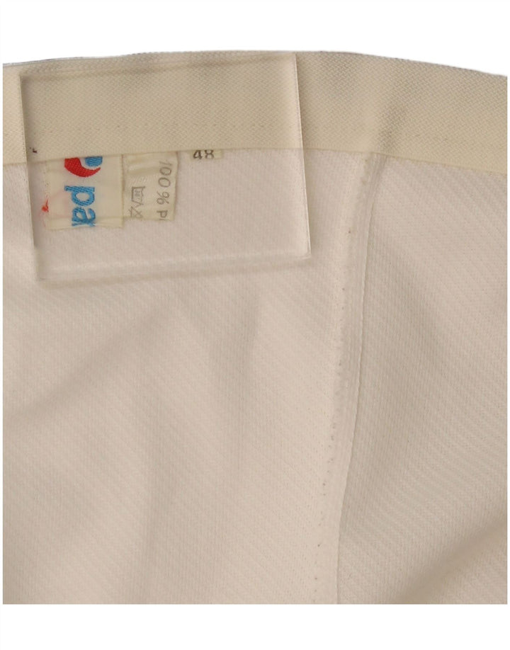 PANATTA ženska teniska suknja IT 48 XL bijeli poliester na pruge