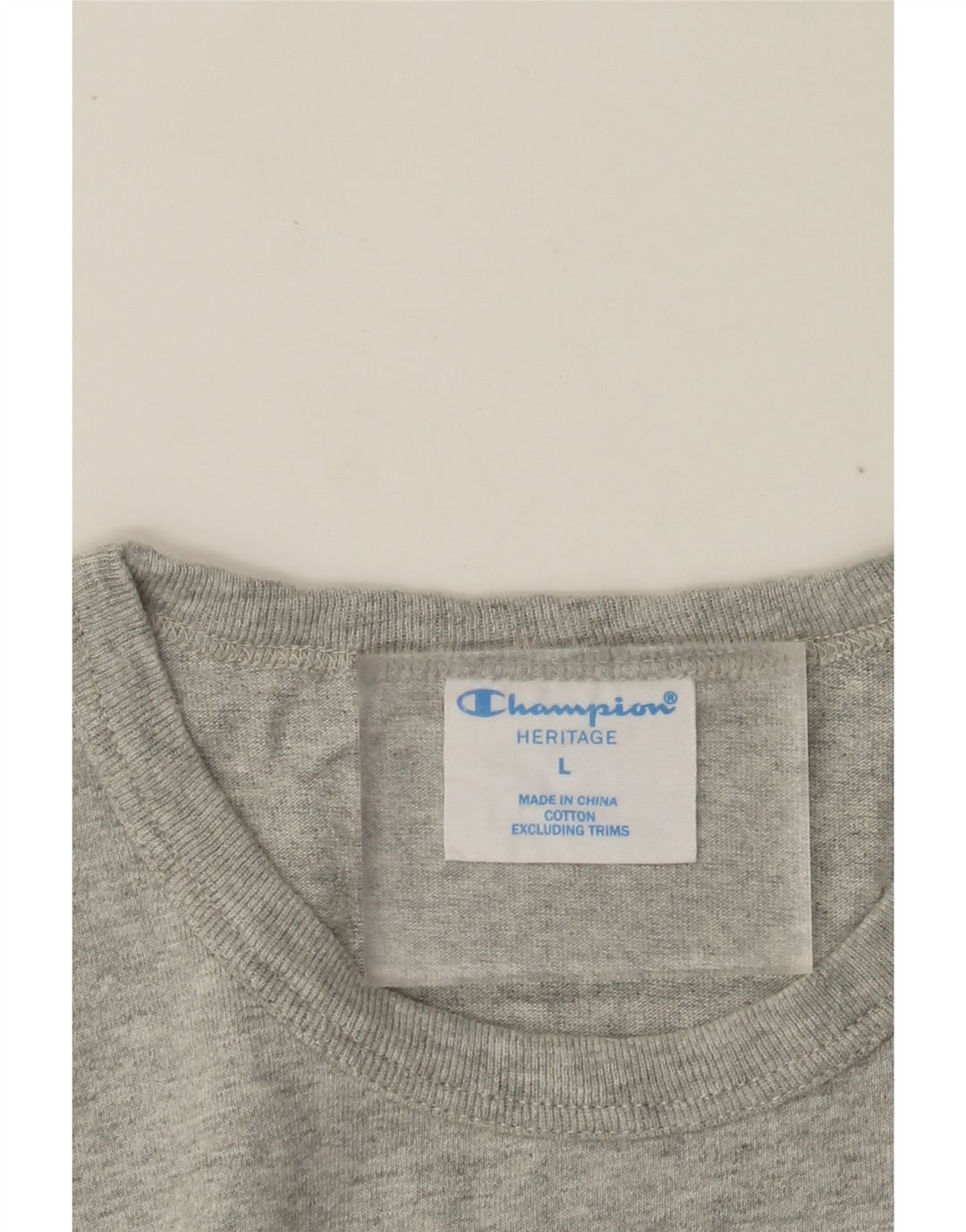 CHAMPION Muška Heritage majica kratkih rukava Veliki sivi flekasti pamuk