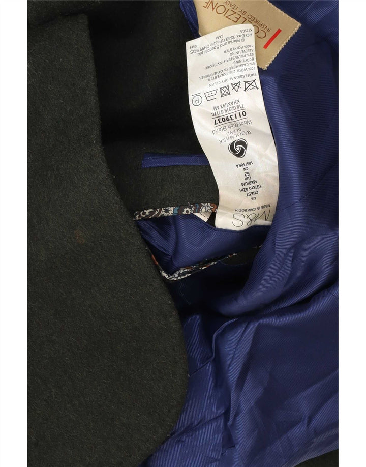 Marks & Spencer muška jakna sa 2 gumba UK 42 velika kaki vuna