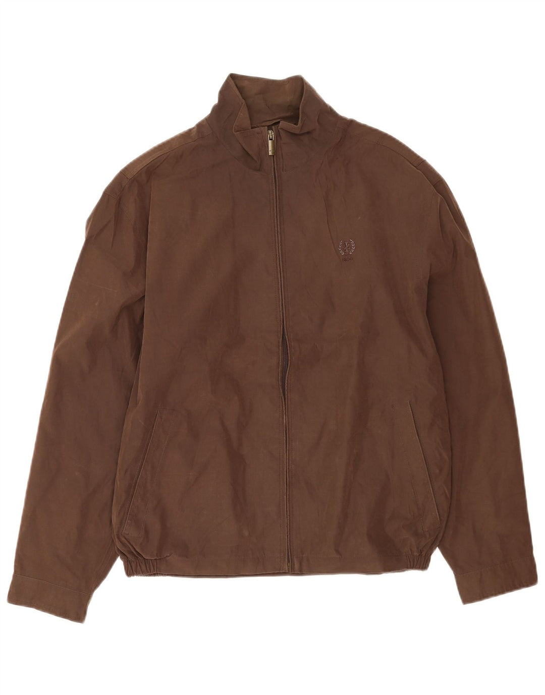 Izod muška bomber jakna UK 36 mali smeđi poliester