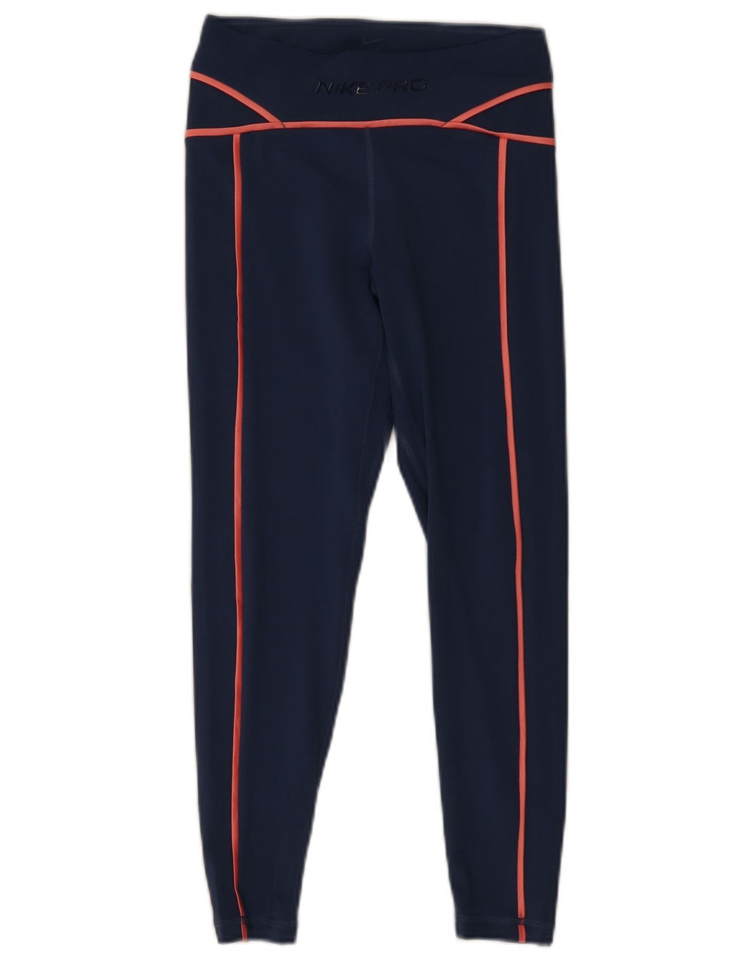Nike Ženske Dri Fit Graphic Leggings UK 8 Male tamnoplave poliesterske