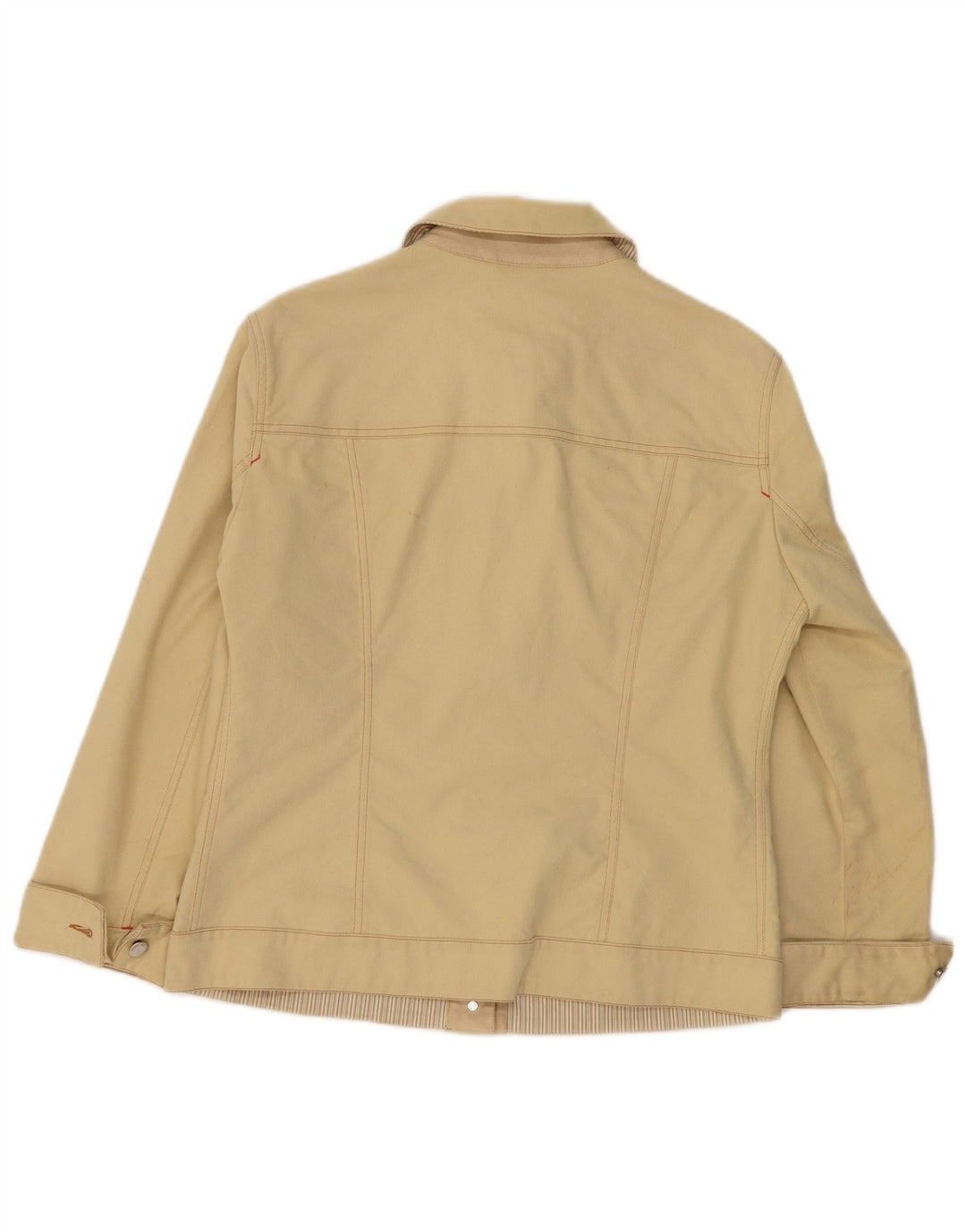 PAUL & SHARK Ženska traper jakna za jahte UK 16 Veliki žuti pamuk