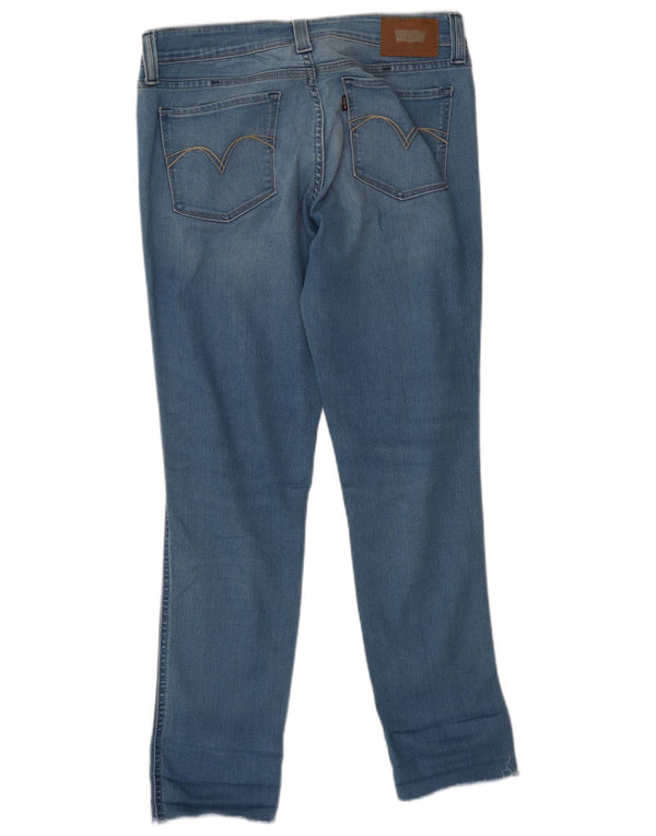 LEVI'S ženske demi curve uske traperice W29 L28 plavi pamuk