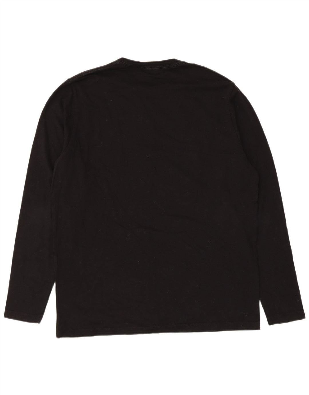 PEPE Jeans Muške Regular Graphic Top dugih rukava Veliki crni