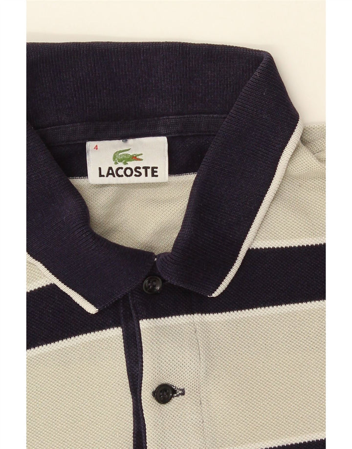 Lacoste muška polo majica veličine 4 srednje bijele pruge