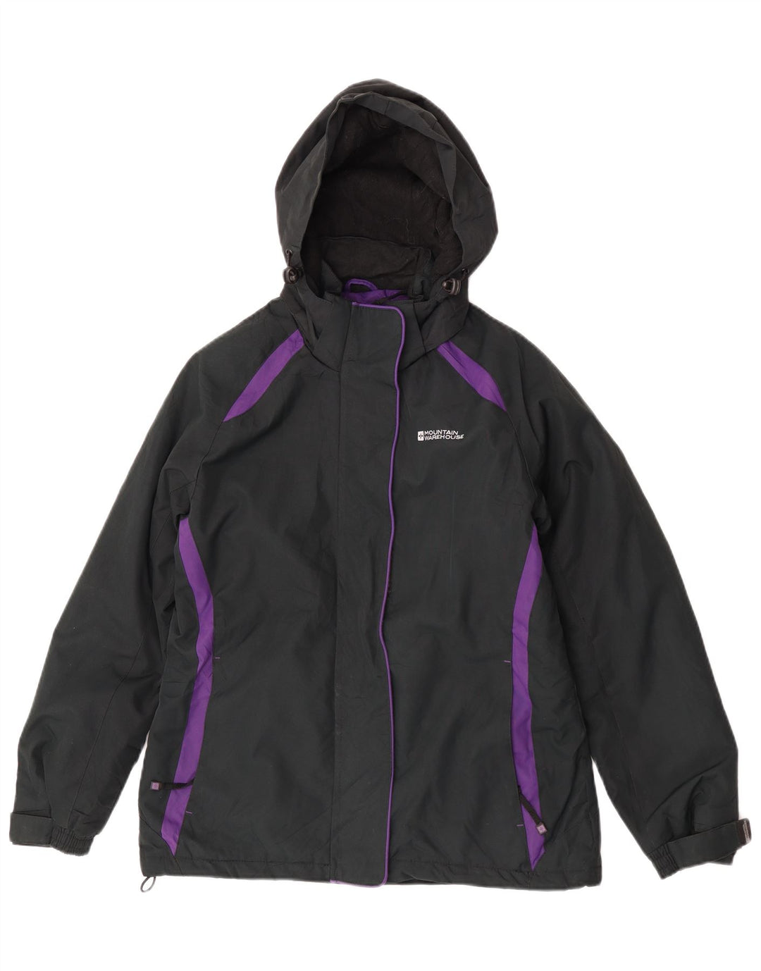 Mountain Warehouse Ženska vjetrovka s kapuljačom UK 8 Mala crna
