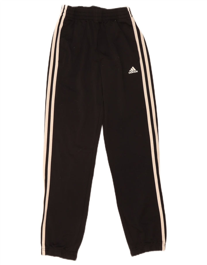 Adidas trenirka za dječake, hlače za trčanje, 9-10 godina, crni poliester