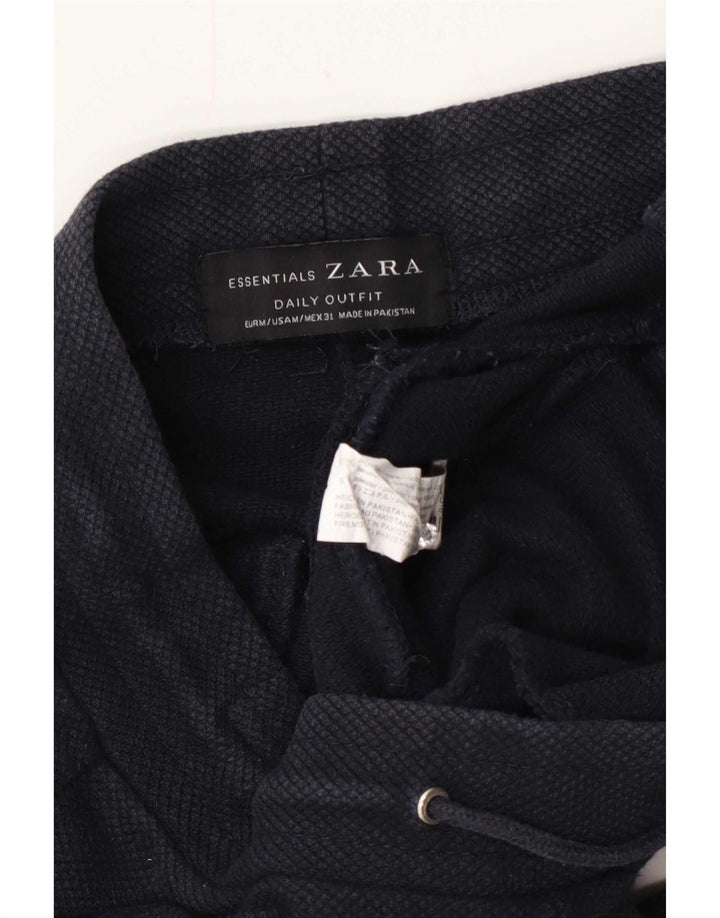 Zara muške sportske kratke hlače srednje tamnoplave boje