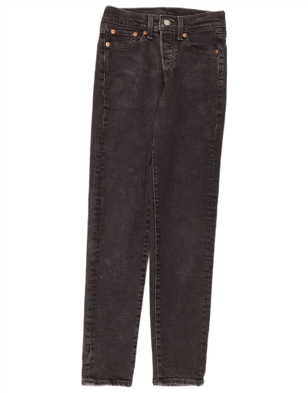 Levi's ženske uske traperice W24 L28 sivi pamuk
