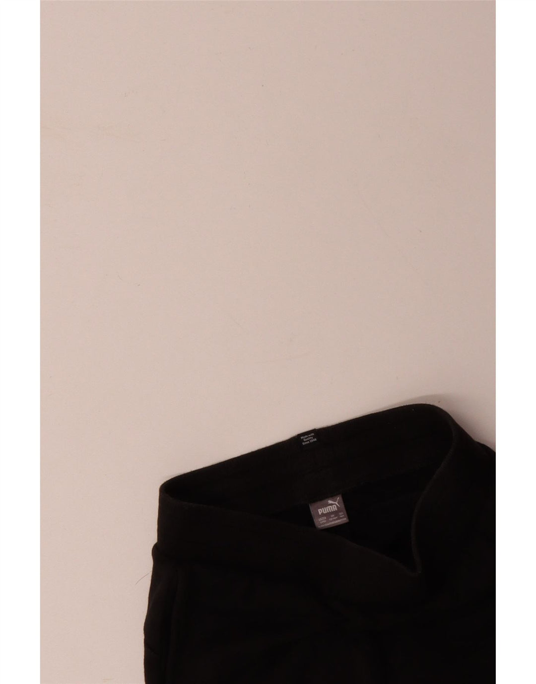 PUMA Trenirka za dječake, hlače za trčanje, 13-14 godina, crni pamuk