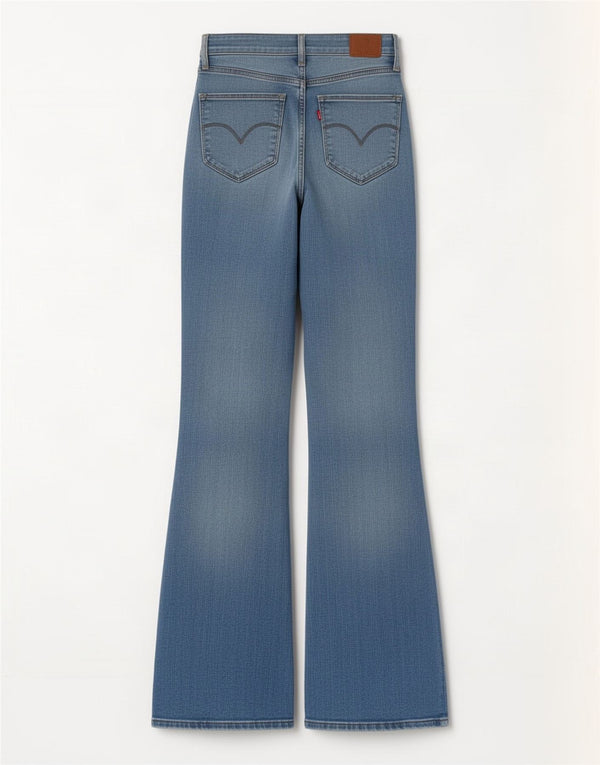 Levi's ženske 725 traperice visokog rasta W28 L32 plavi pamuk