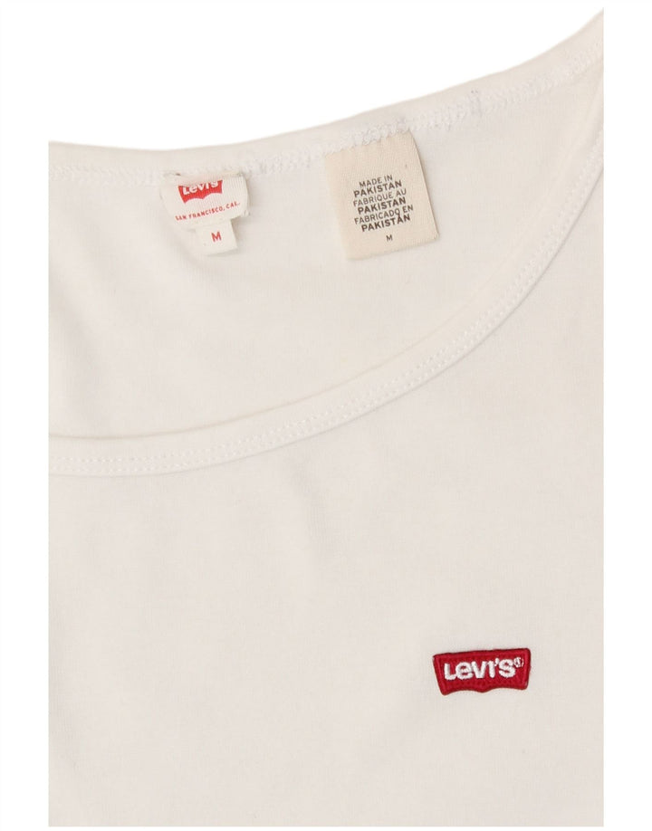 Levi's ženska majica kratkih rukava UK 12 Srednje bijela