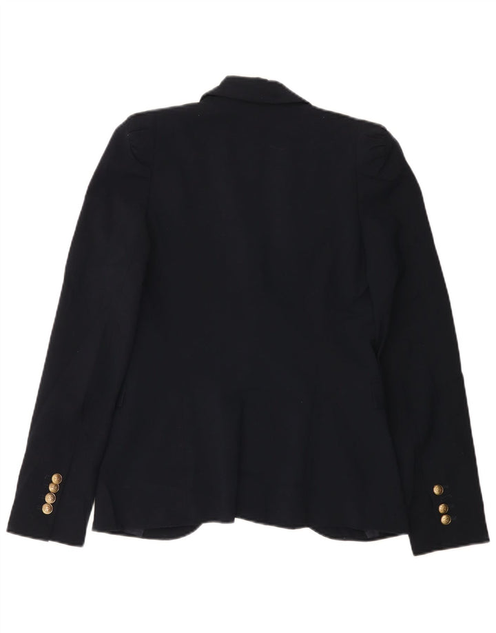 Zara ženski sako sa 1 gumbom UK 6 XS tamnoplavi poliester