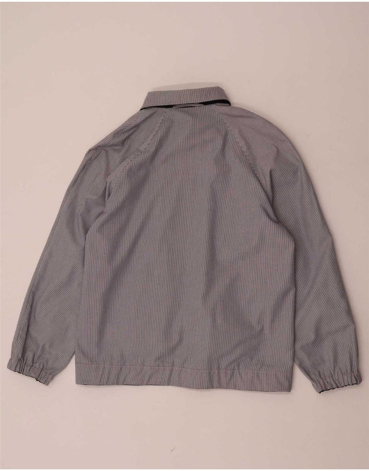 Vintage ženska reverzibilna bomber jakna EU 38 srednje tamnoplavi poliester