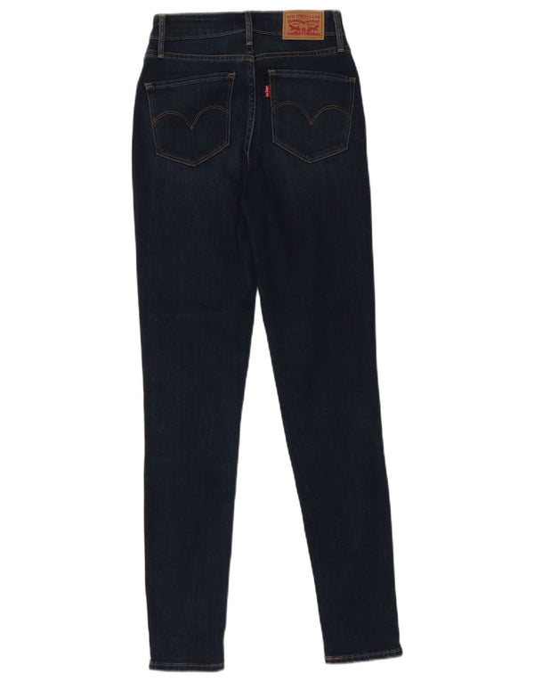 Levi's ženske uske traperice visokog struka 721 W25 L30 tamnoplavi pamuk