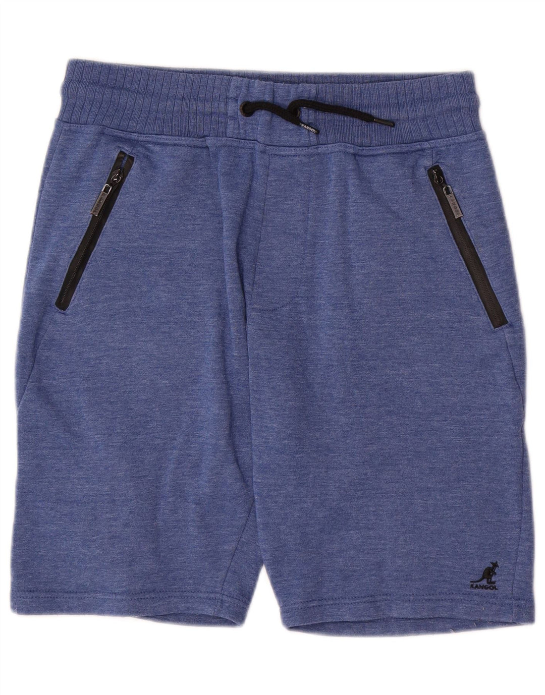 KANGOL Mens Sport Shorts Medium  Navy Blue Polyester