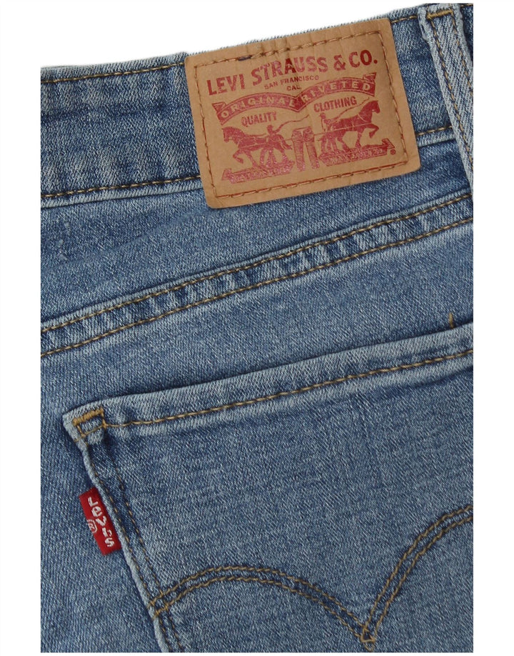 Levi's ženske 711 uske traperice W29 L30 plavi pamuk