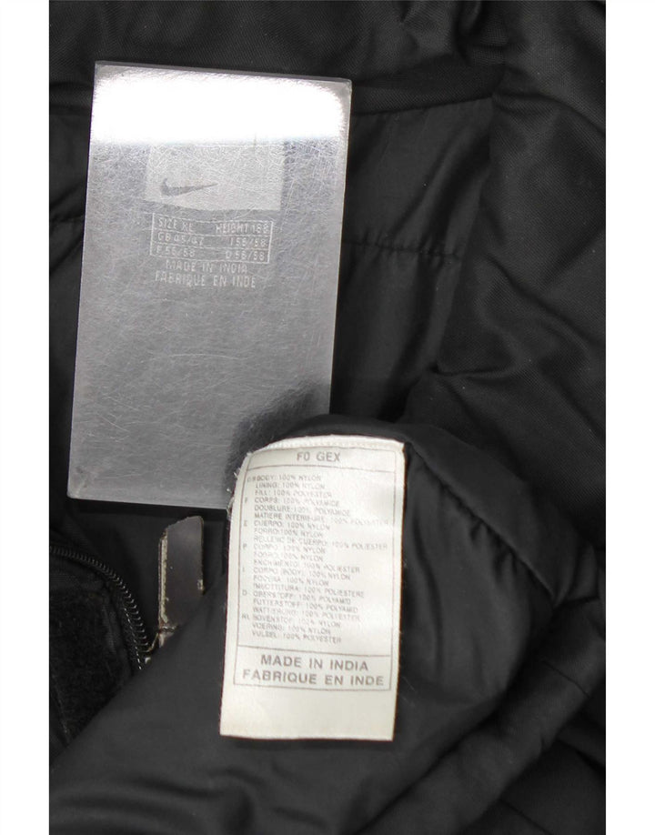 Nike muška jakna vjetrovka UK 45/47 XL crni najlon
