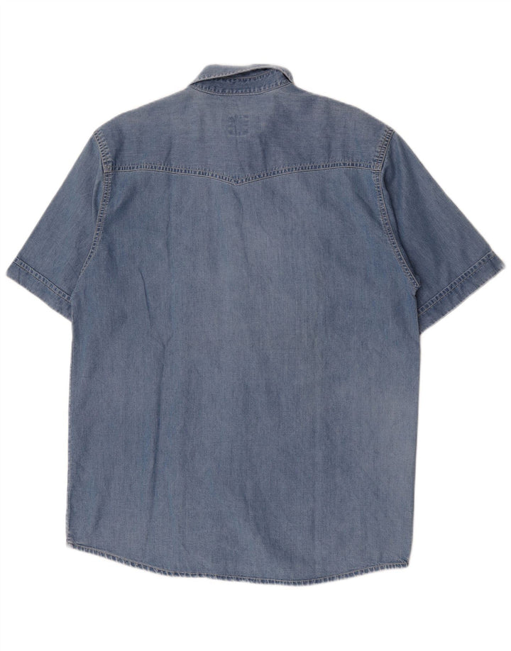 Levi's muška traper košulja kratkih rukava Srednje plava