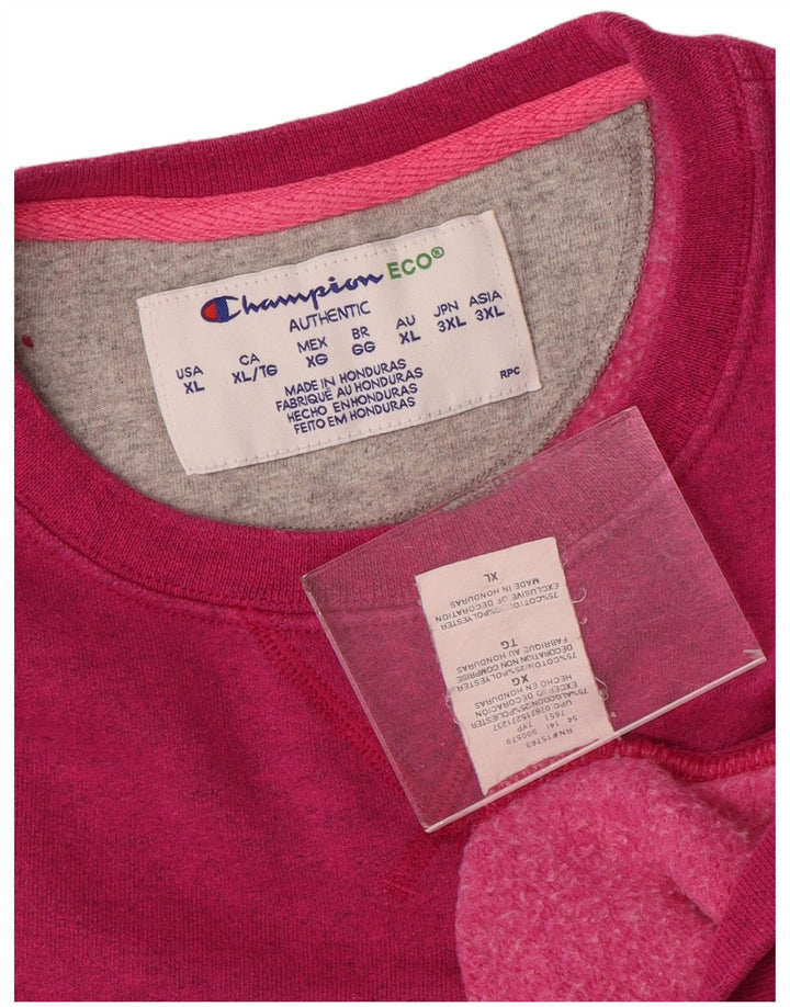 CHAMPION Ženska majica s kratkim rukavima UK 18 XL, ružičasti pamuk