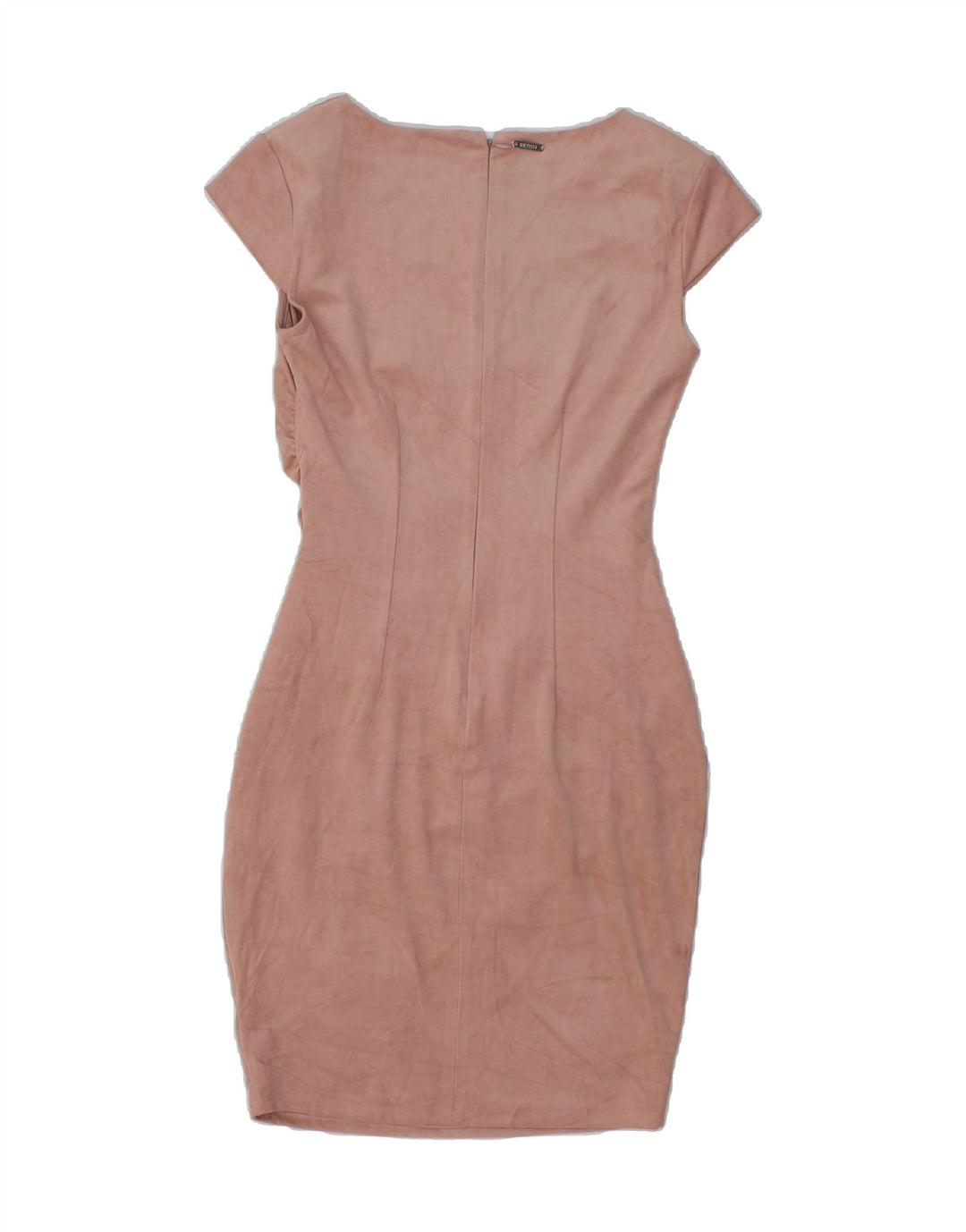 GUESS Womens Bodycon Dress UK 4 XS Beige Polyester Vintage Guess and Second-Hand Guess from Messina Hembry 
