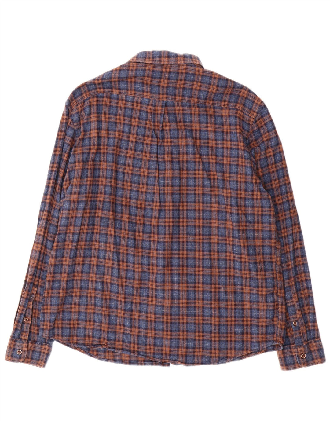 Marks & Spencer muška obična flanelska košulja XL plavi pamuk