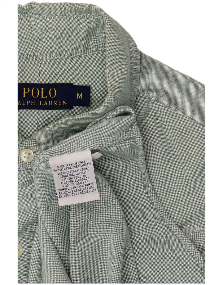 POLO RALPH LAUREN Muška košulja srednje zelene pamučne boje