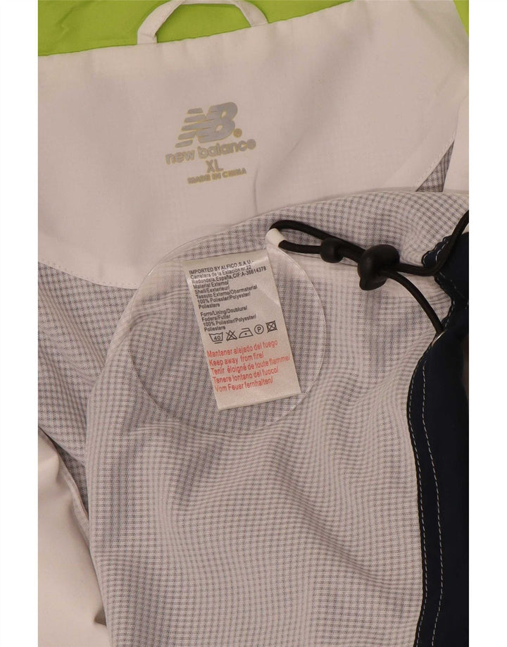 New Balance muška trenirka Gornja jakna XL bijeli poliester u boji