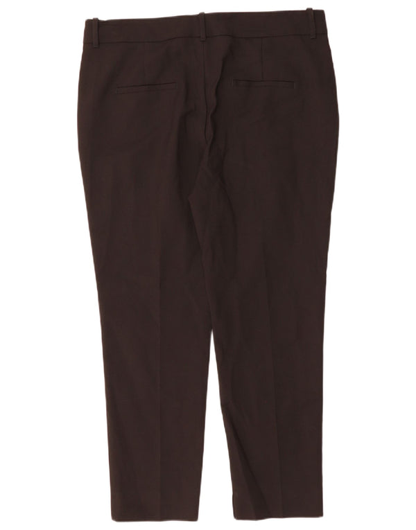 ZARA ženske uske chino hlače EU 42 Large W32 L27 crni pamuk