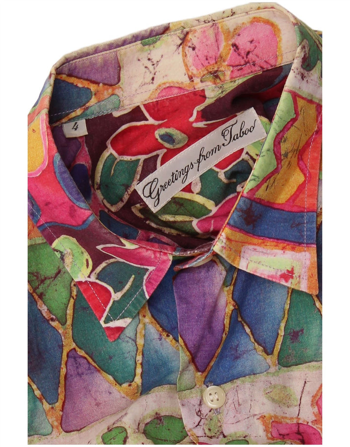 VINTAGE muška košulja kratkih rukava velikih raznobojnih geometrijskih oblika