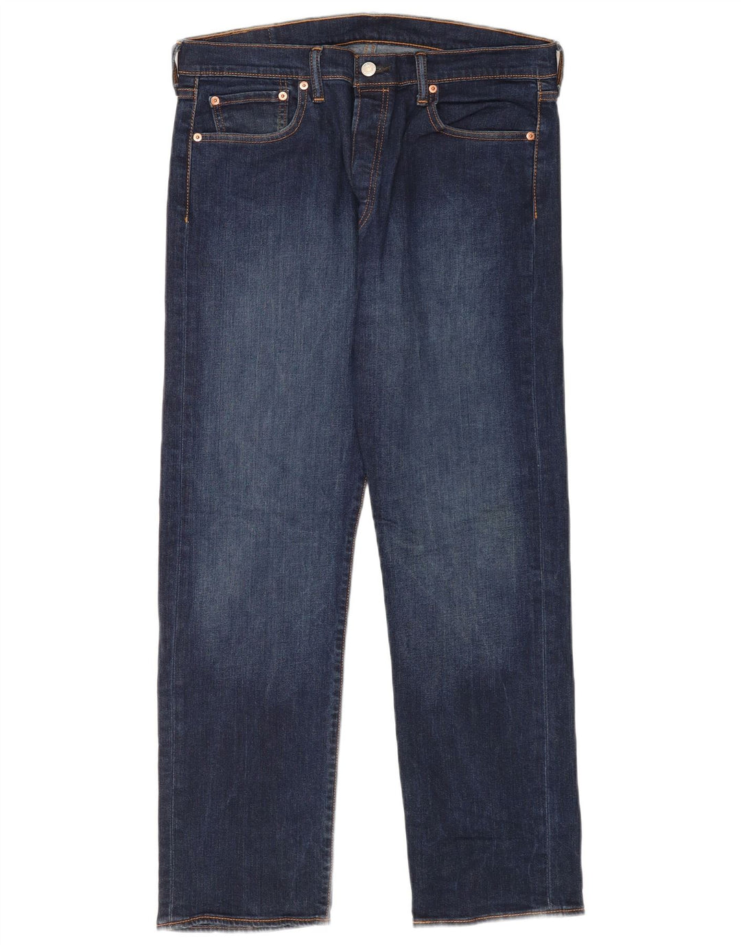 Levi's muške 501 ravne traperice W34 L30 tamnoplave