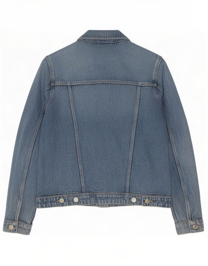 Massimo Dutti ženska traper jakna UK 14 Large Blue Cotton