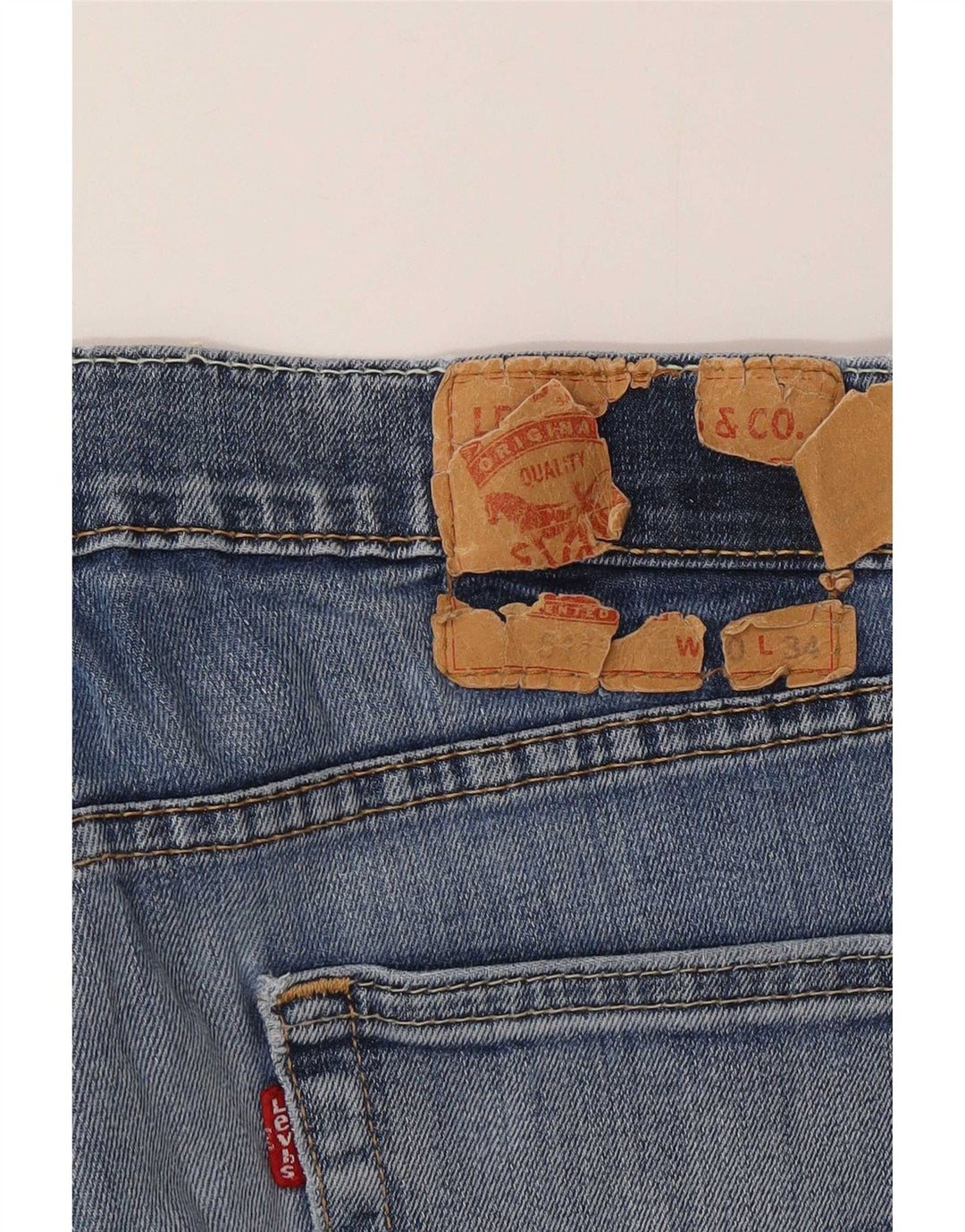 Levi's muške 511 uske traperice W30 L34 plavi pamuk