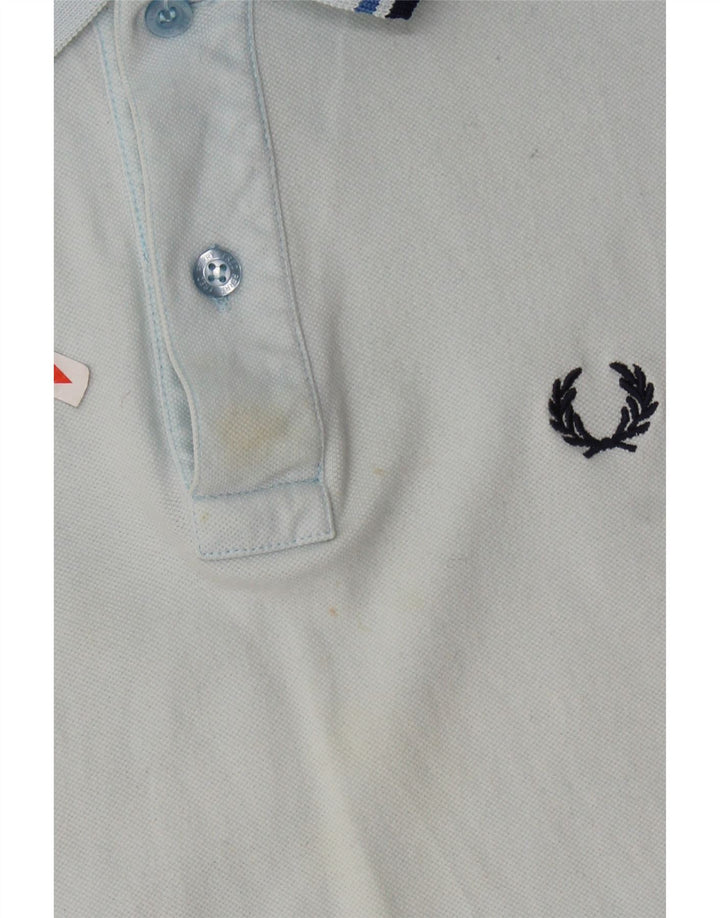 FRED PERRY Muška lagana i rastezljiva polo majica Mala plava pamučna