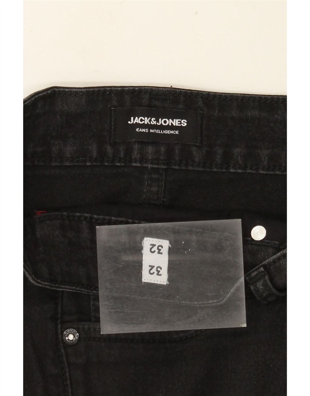 JACK & JONES Muške uske traperice W32 L32 crne