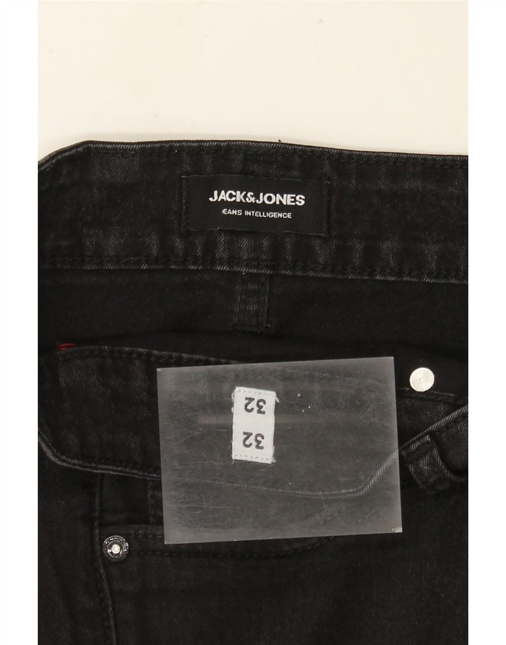 JACK & JONES Muške uske traperice W32 L32 crne
