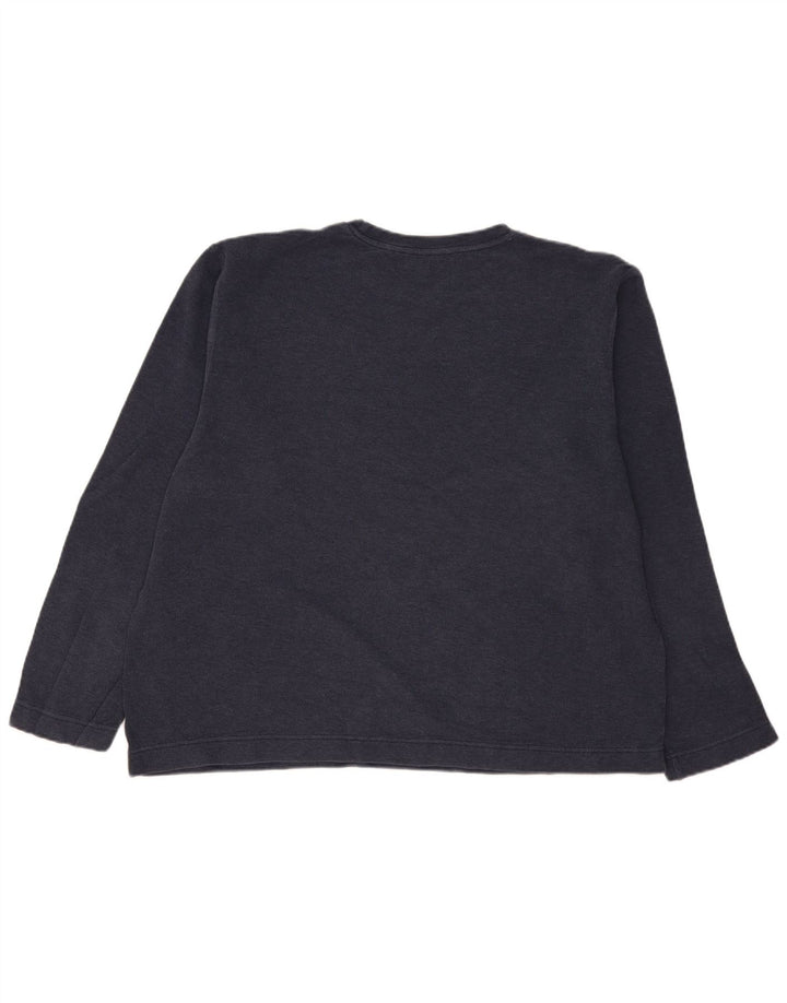 Gap muška majica klasičnog kroja dugih rukava 2XL tamnoplava