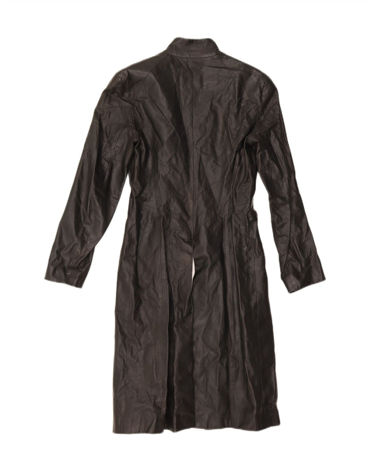 Plein Sud Ženski kožni kaput EU 38 srednje crne kože