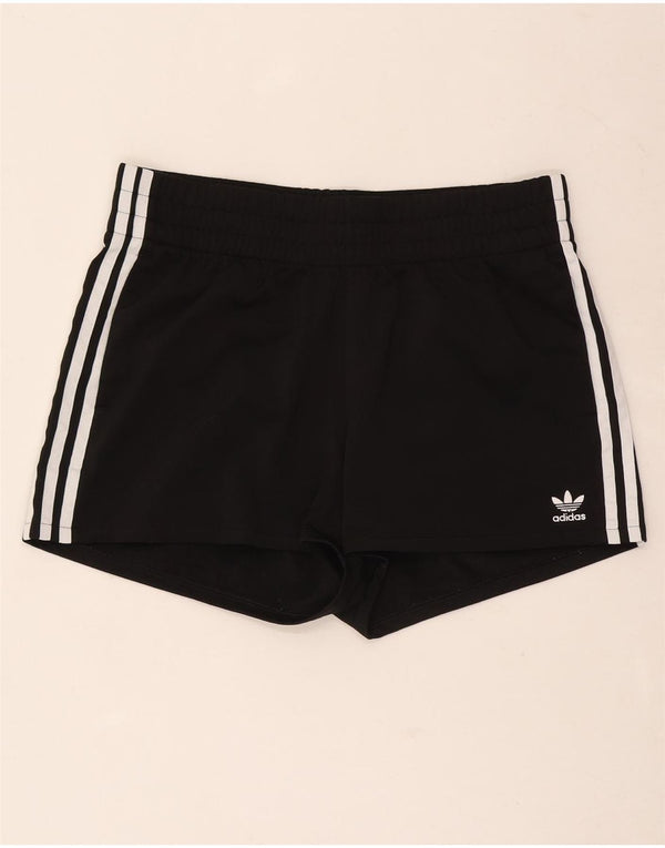 Adidas ženske sportske kratke hlače UK 14 Srednji crni poliester