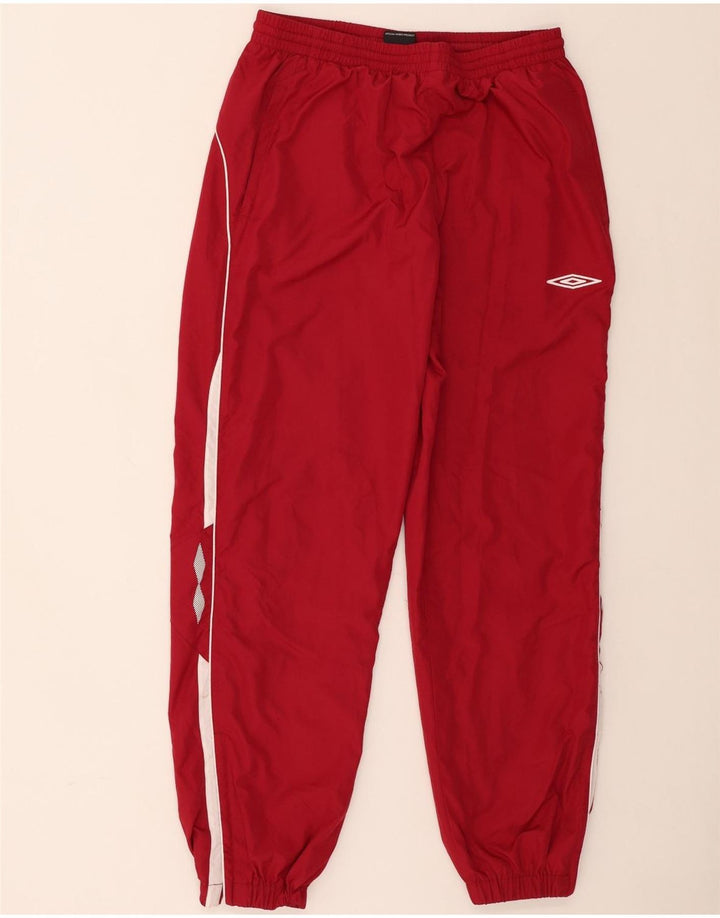 Umbro muške trenirke Hlače Joggers Large Red Colourblock Poliester