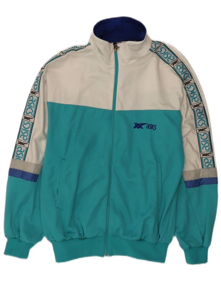Gornja jakna Asics Graphic Trenirka srednje tirkizne boje
