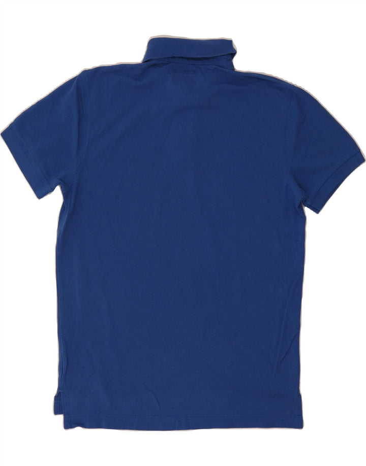 TOMMY HILFIGER Mens Polo Shirt Medium Navy Blue Cotton Vintage Tommy Hilfiger and Second-Hand Tommy Hilfiger from Messina Hembry 