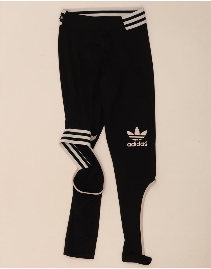 Adidas ženske tajice Rita Ora UK 8 male crne poliesterske boje