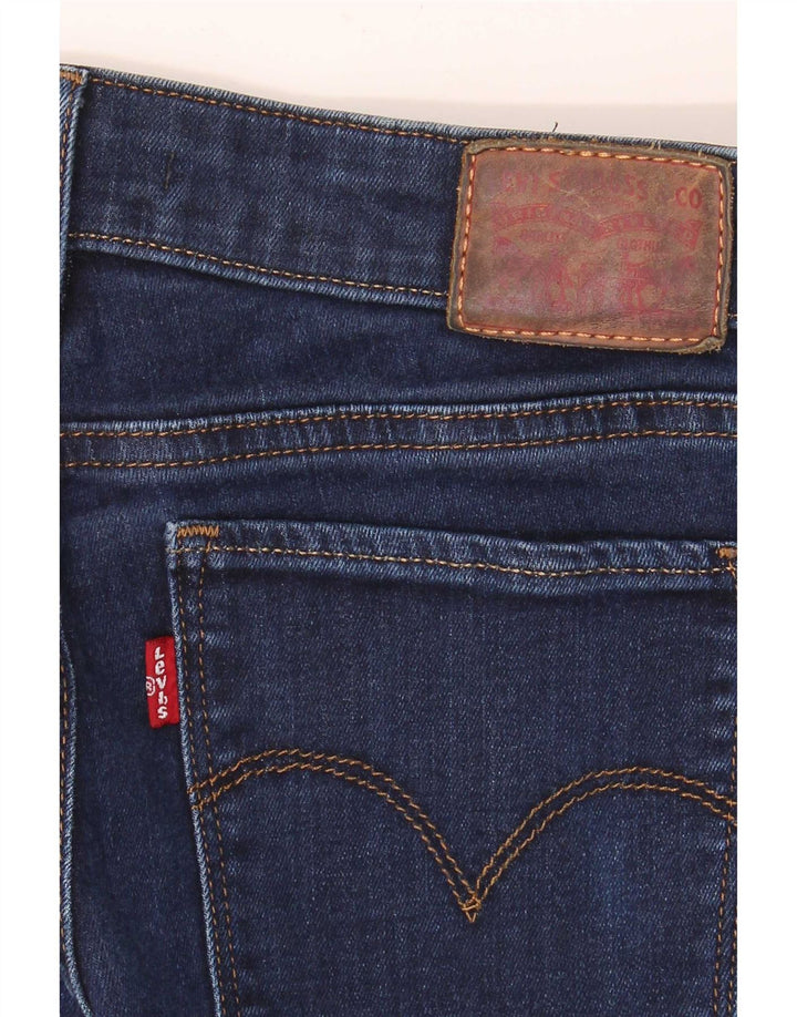 Levi's ženske 715 Bootcut traperice W30 L32 tamnoplavi pamuk