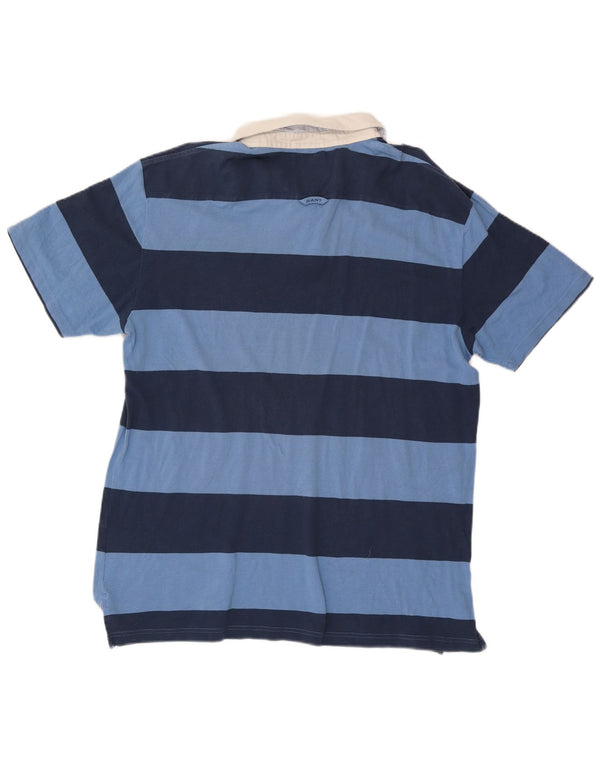 Gant muška polo majica za ragbi 3XL pamuk na plave pruge