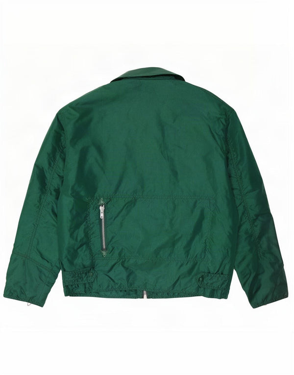 Vintage muška bomber jakna UK 40 veliki zeleni najlon