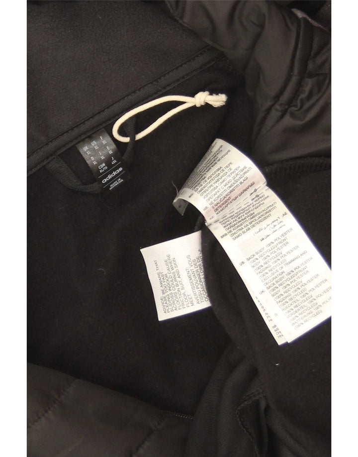 Adidas muška trenirka Aeroready zip izrez gornja jakna XL crni poliester