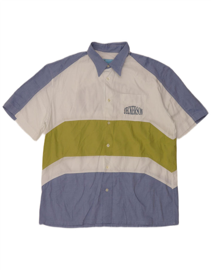 JECKERSON Muška grafička majica kratkih rukava XL plave boje