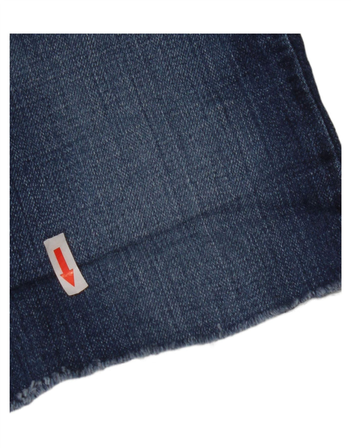 Levi's ženske kapri traperice W30 L18 plavi pamuk